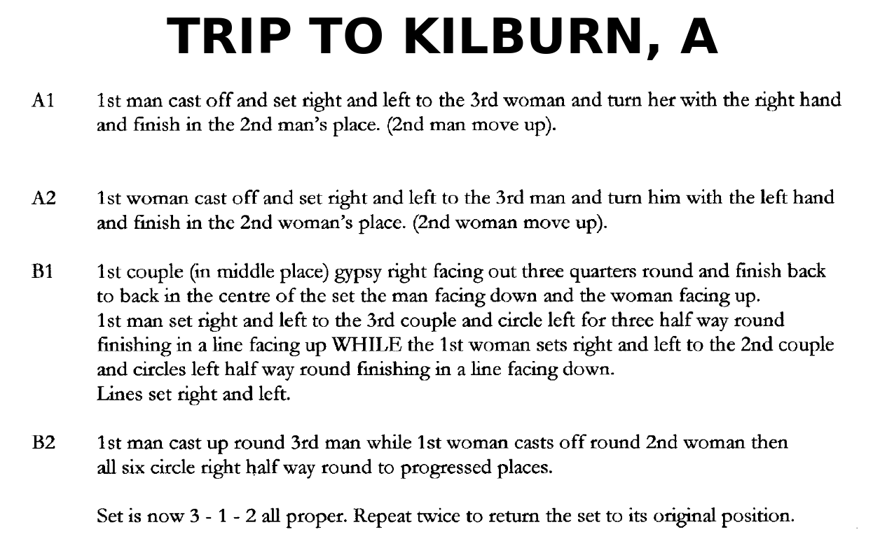 Trip To Kilburn, A (dance)